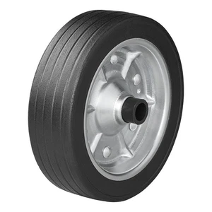 Ersatzrad Ø220x65 mm mit Vollgummi & Stahlfelge – für 300–500 kg Stützräder - Picture 1 of 5
