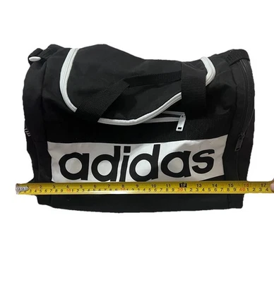 Bolso de lona negro pequeño Adidas Foto 1 de 3