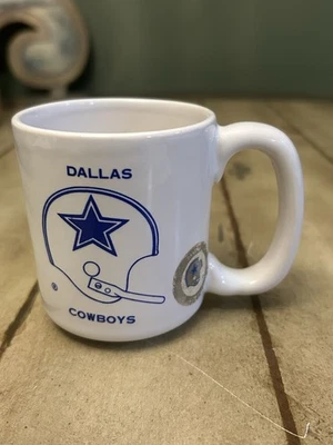 Vintage 1960’s Dallas Cowboys Chase & Sanborn NFL Football Coffee Mug  - Image 1 of 4