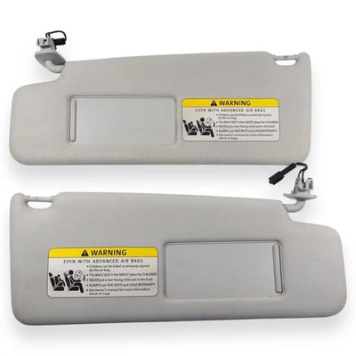 Par de parasol gris para conductor y pasajero convertible Volkswagen Beetle 2004-2010 Foto 1 de 4