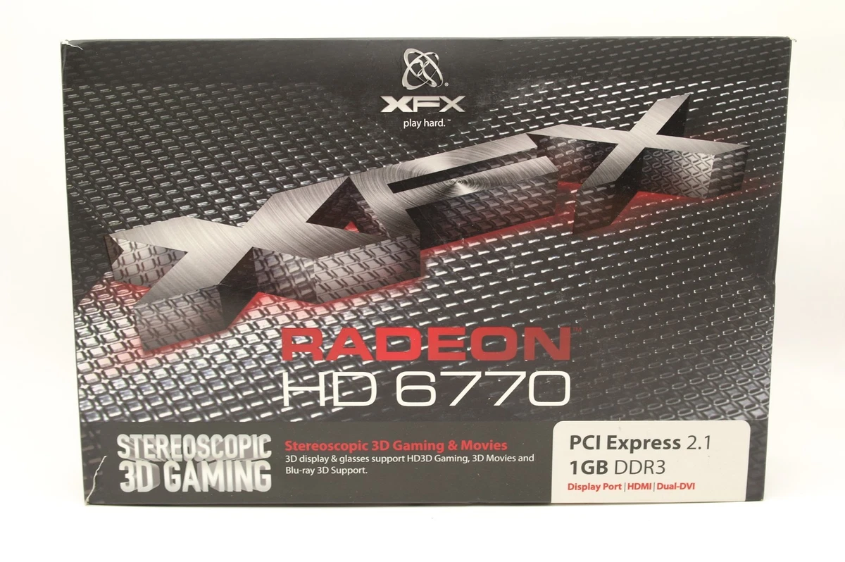 XFX AMD Radeon HD 6770 AMD Computer Graphics Cards for sale | eBay
