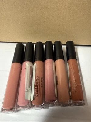 Batom BareMinerals Gen Nude Patent Lip Lacquer, 0,12 oz você escolhe, SEM CAIXA - Imagem 1 de 4