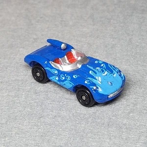 Micro Machines 2001 Hasbro Movie Stunt Action, '57 Chevy Corvette SS Aqua HTF ๐ - Picture 1 of 4