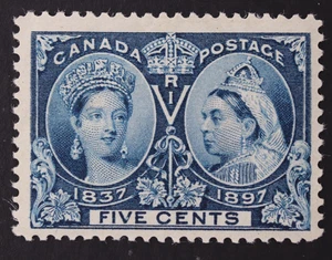 CANADA SC# 54 CV$70 MINT MH H OG GOOD MARGINS NO FAUTLS - Picture 1 of 3