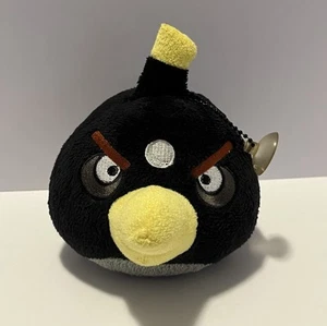 RARE ToyMart 2011 Angry Birds White Spot Bomb Plush 4.5" Authentic Rovio Read - Picture 1 of 14