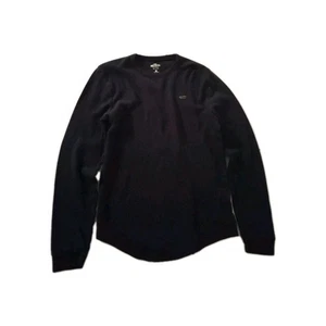 Hollister California Ribbed Texture Black M Herren Langarm Sweat Shirt - Bild 1 von 5