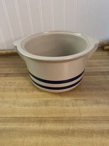 ROSEVILLE POTTERY CROCK -R.R.P. & CO. OHIO Replacement Bowl. No Lid Granny Core - Picture 1 of 12