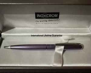 Inoxcrom Pen - Atlantic Spices Lilac - Ballpoint Pen - BRAND NEW - Picture 1 of 3