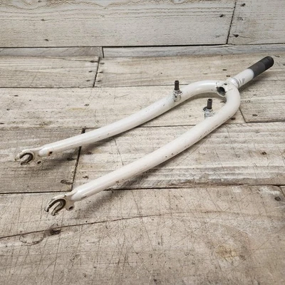 SPINNER Cromo 700C 1in Threaded Fork Canti Touring Gravel Steel 22.2mm 5" Steer - Image 1 of 4