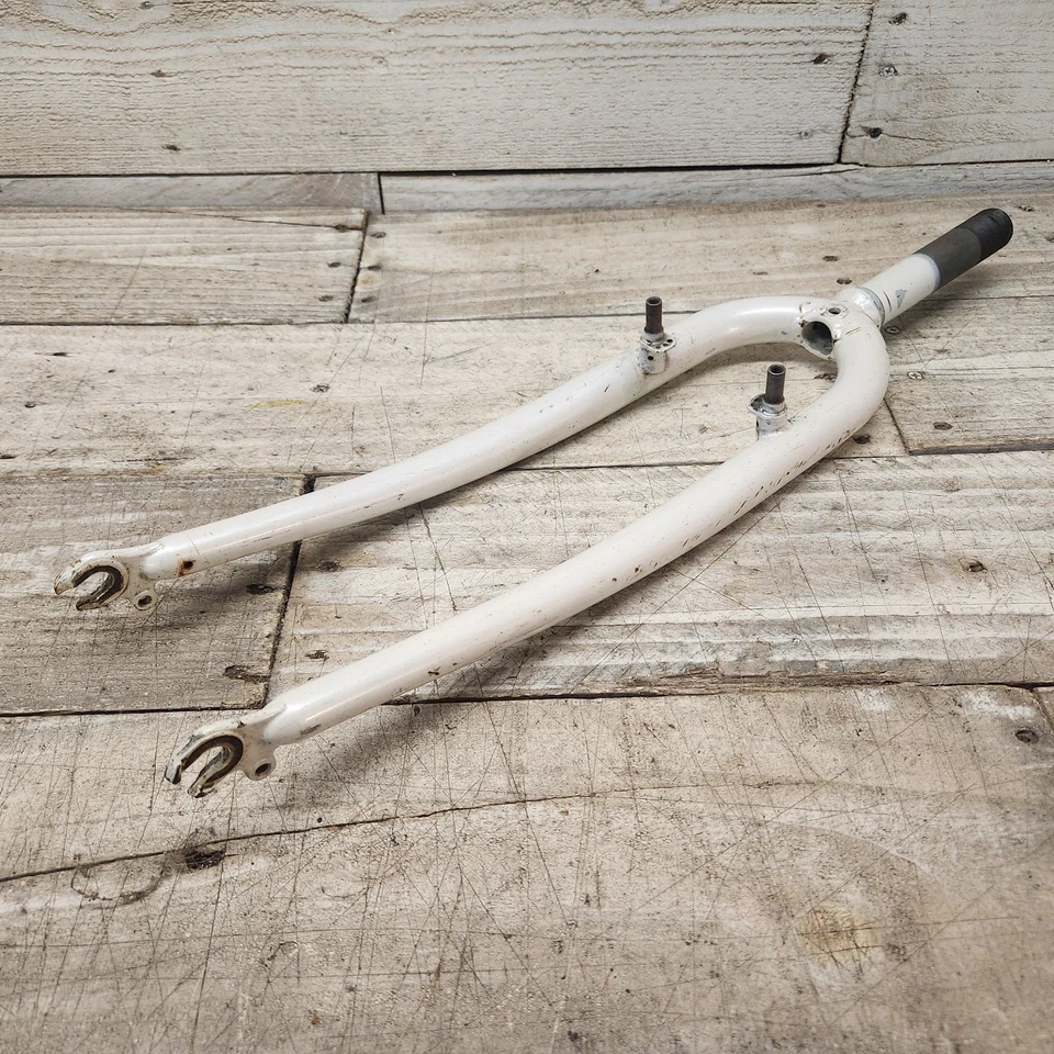 SPINNER Cromo 700C 1in Threaded Fork Canti Touring Gravel Steel 22.2mm 5" Steer - Image 1 of 4