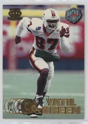 1997 Pacific Crown Collection Yatil Green #434 Rookie RC - Image 1 of 2