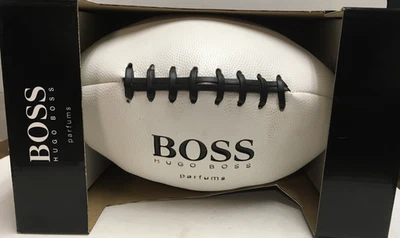 BOSS-HUGO BOSS- Parfums Football Ball White W Black Laces Perfume Cosmetic NIB