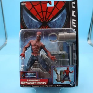 Leaping Spider-Man | Series 2 Spider-Man Movie | Toy Biz 2002 | New In Package - Bild 1 von 2
