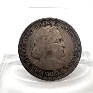 1892-P Columbian Exposition Silver Commemorative Half Dollar. Lot.183 - Imagen 1 de 7