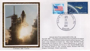 LAUNCH SPACE SHUTTLE DISCOVERY STS-39 - CAPE CANAVERAL, FL 1991 FDC17973 - Bild 1 von 1