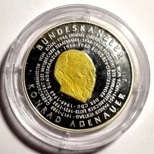 Togo - 1000 francs argent - Konrad Adenauer  2004 - Imagen 1 de 2