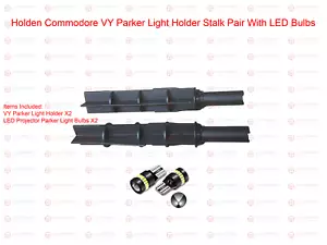 Parker Light Stalk Socket & LED Parker Bulbs Pair X2 Holden Commodore VY SV6 SS - Picture 1 of 5