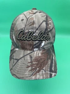 Cabela's Sombrero Gorra Correa Camuflaje Ajustable Bordado Algodón Camuflaje - Imagen 1 de 6