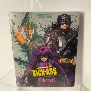 KICK-ASS 4k Limited Edition Best Buy Exclusive Steelbook w/Cards + Sleeve - Foto 1 di 7