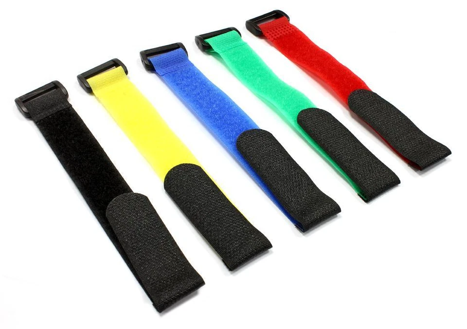 Multicolor 200mm Battery Strap (5) for RC Car, Boat, Helicopter & Airplane - Image 1 of 1