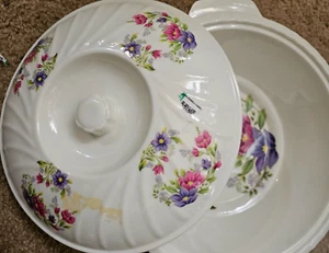 1 PC Top Melamine Serving Bowls 18 inch Wide Includes Top.  S.A TM 00801 Deal - Picture 1 of 5