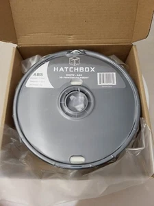 Hatchbox ABS 1.75mm 3D Printer Filament in White 1kg Spool- NIB Sealed - Picture 1 of 3