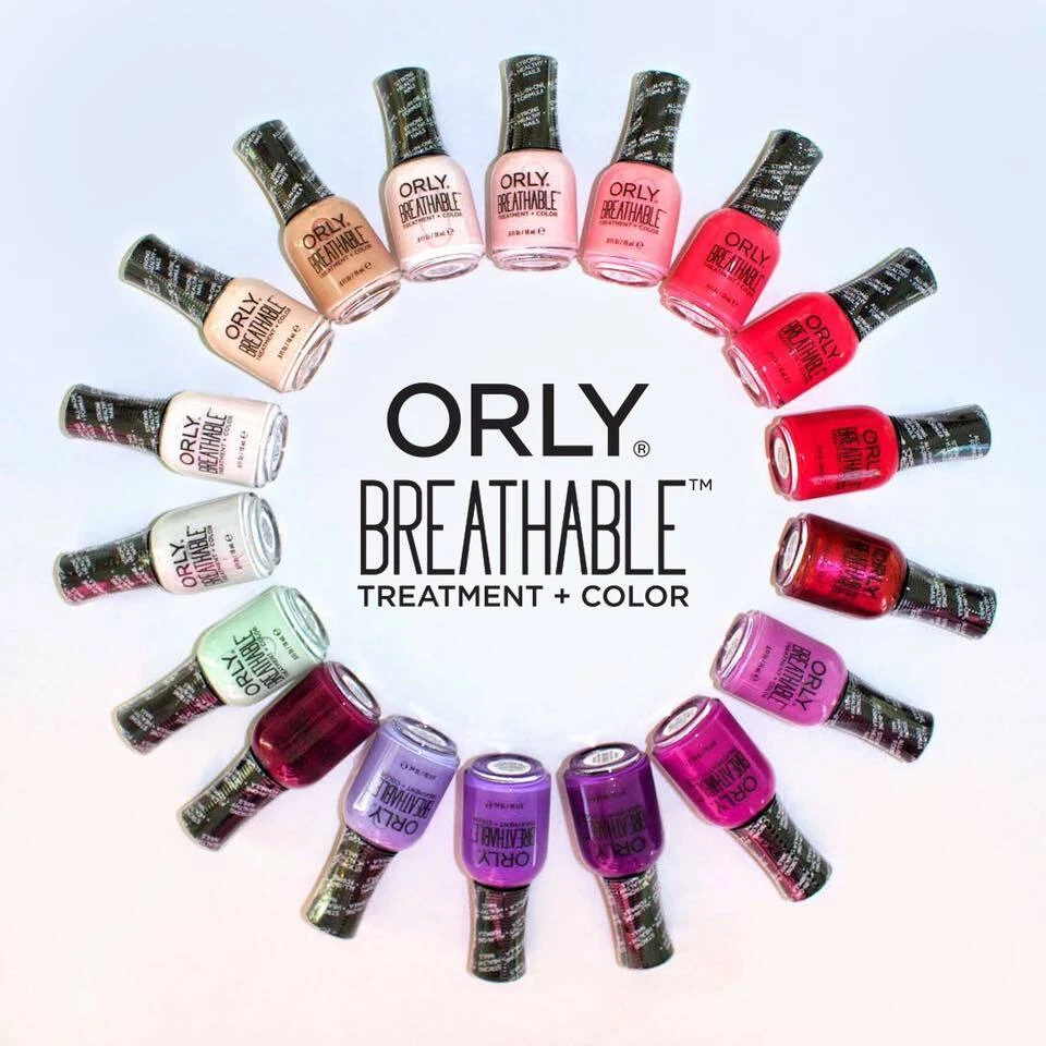 Tratamiento transpirable ORLY 1 paso + esmalte de uñas de color 0,6 oz tamaño completo L94 Foto 1 de 1