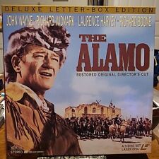 The Alamo (1960) Original Director's Cut 3 Disc Laserdisc John Wayne 
