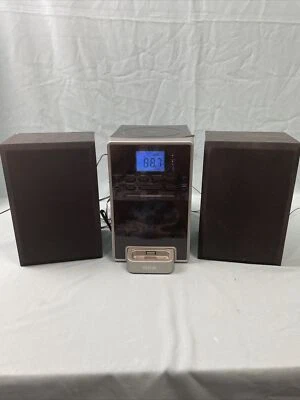 RCA CD Micro System with Dock for iPhone/iPod - Black (RS2127IH) - Image 1 of 4