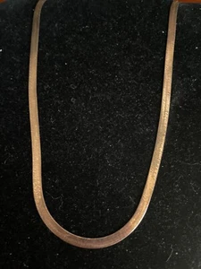 sterling silver marked 925 Made in Italy Greek Key chain necklace 19” long - Picture 1 of 6
