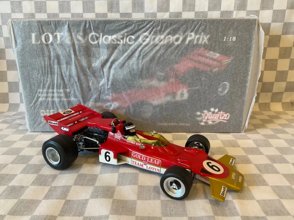 Quartzo 1:18 Lotus 72C GP  Austria nº 6 Jochen Rindt 1970   - Immagine 1 di 4