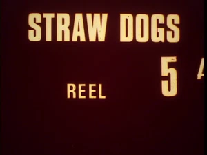 16MM SOUND-"STRAW DOGS" ODD REEL-LAST 40 MINUTES OF FILM-ON 1600' REEL- - Picture 1 of 24