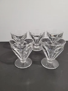 5 verres cristal signé Baccarat Talleyrand H 8 cm - Picture 1 of 13
