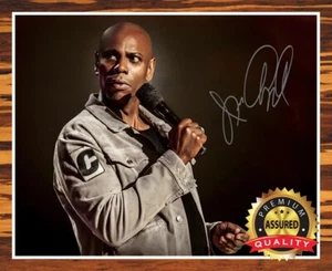 Dave Chappelle - Autógrafo Foto (comediante) Reimpreso - Imagen 1 de 4