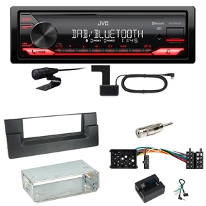 JVC KD-X282DBT Bluetooth DAB USB Einbauset für BMW 5er E39 bis 09/2000 - Bild 1 von 1