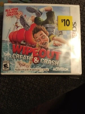 Wipeout: Create & Crash (Nintendo 3DS, 2013) Brand New!🔥🔥 Let's go! - Image 1 of 2