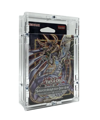 TCG-CASES.DE Protection pour Yugioh Structure Deck plexi Boitier Boite Case