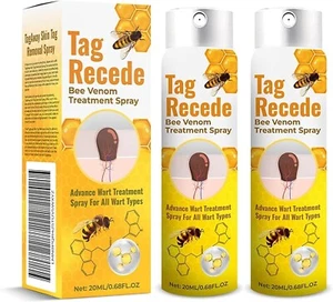 2x Tag Recede Bienengift Spray, natürlicher Extrakt, für alle Hauttypen - Bild 1 von 5