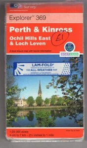 Perth and Kinross: Ochil Hills East and Loch Leven (Explorer 369) - Imagen 1 de 2
