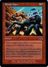 Break Open Onslaught Light Play LP MTG Magic the Gathering