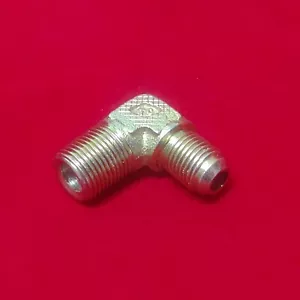 Stecker Winkel JIC37 Adapter 90 Grad TPH-0606-L 3/8"PT × 3/8"TH - Bild 1 von 1