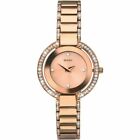 SEKSY 2575 Ladies Crystal Set Rose Gold Plated Case 2 Year Warranty RRP £99.99