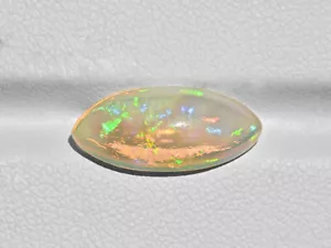 IGI Certified ETHIOPIA Opal 4.31 Cts Natural Untreated Light Yellow Marquise - Picture 1 of 2