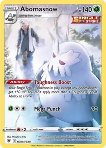 Pokemon Abomasnow TG01/TG30 Astral Radiance Trainer Galerie ultra selten - Bild 1 von 4