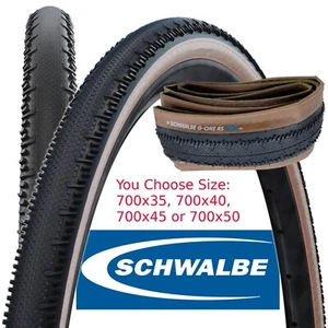 Schwalbe G-One RS Pro Tanwall Tubeless Bike Race Gravel Tire 700x35 40 45 50 - Picture 1 of 6