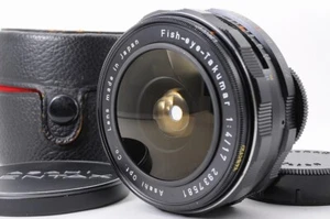 【MINT】PENTAX Fish eye Takumar 17mm F/4 MF Lens For M42 + Case From JAPAN #5178 - Picture 1 of 15