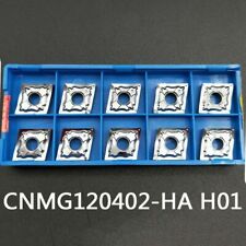 10p CNMG120402-HA H01 Aluminum Processing insert CNMG 430.5 cnc turning inserts 