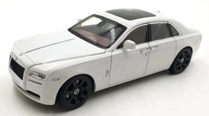 Kyosho 1/18 Scale Diecast 08802AW - Rolls Royce Ghost - Arktic White - Picture 1 of 6