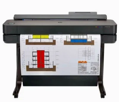 HP DesignJet T650 36" Wide CAD Large Format Color Plotter  2-3 Day Free Shipping - Image 1 of 4