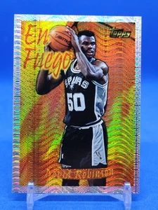 1996-97 Topps Season's Best En Fuego David Robinson #5 HOF - Bild 1 von 2